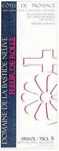 DOMAINE DE LA BASTIDE NEUVE FLEUR DE ROLLE
