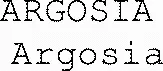 ARGOSIA Argosia