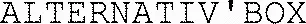 ALTERNATIV'BOX