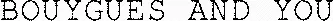 BOUYGUES AND YOU