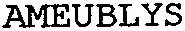 AMEUBLYS
