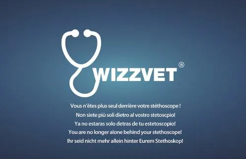 WIZZVET VOUS N ETES PLUS SEUL DERRIERE VOTRE STETHOSCOPE ! NON SIETE PIU SOLI DIETRO AL VOSTRO STETOSCPIO ! YA NO ESTARAS SOLO DETRASDE TU ESTETOSCOPI