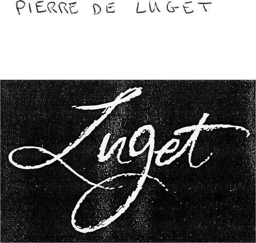 PIERRE DE LUGET Luget