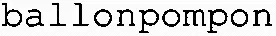 ballonpompon