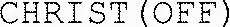 CHRIST(OFF)