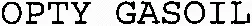 OPTY GASOIL