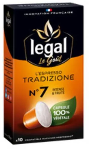 legal Le Goût L'ESPRESSO TRADIZIONE N°7 INTENSE & FRUITE