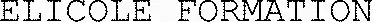 ELICOLE FORMATION