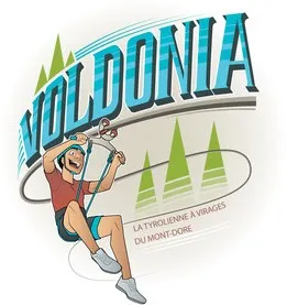 VOLDONIA LA TYROLIENNE A VIRAGES DU MONT-DORE