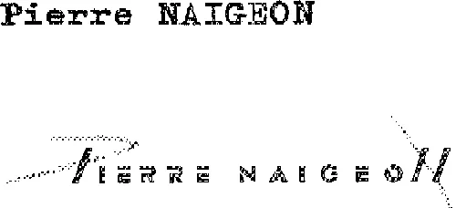 PIERRE NAIGEON