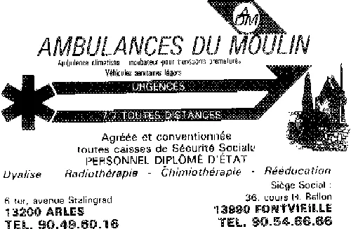 AMBULANCES DU MOULIN ADM
