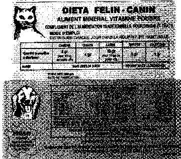 DIETA FELIN CANIN