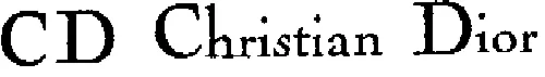 CD CHRISTIAN DIOR
