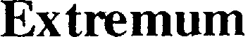 EXTREMUM
