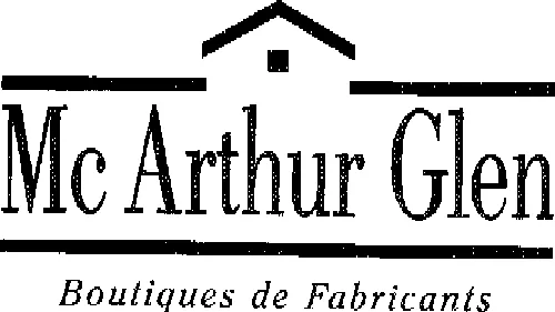MC ARTHUR GLEN BOUTIQUES DE FABRICANTS