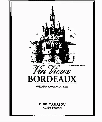 VIN VIEUX BORDEAUX P DE CARAJOU