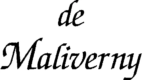 DE MALIVERNY