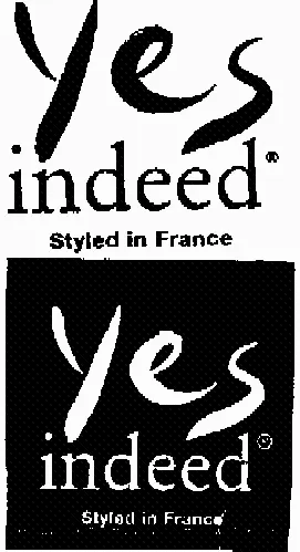 YES INDEED STYLED IN FRANCE