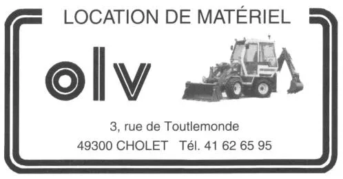 OLV LOCATION DE MATERIEL