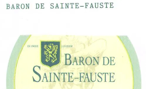 EX UNGUE LEONEM BARON DE SAINTE-FAUSTE