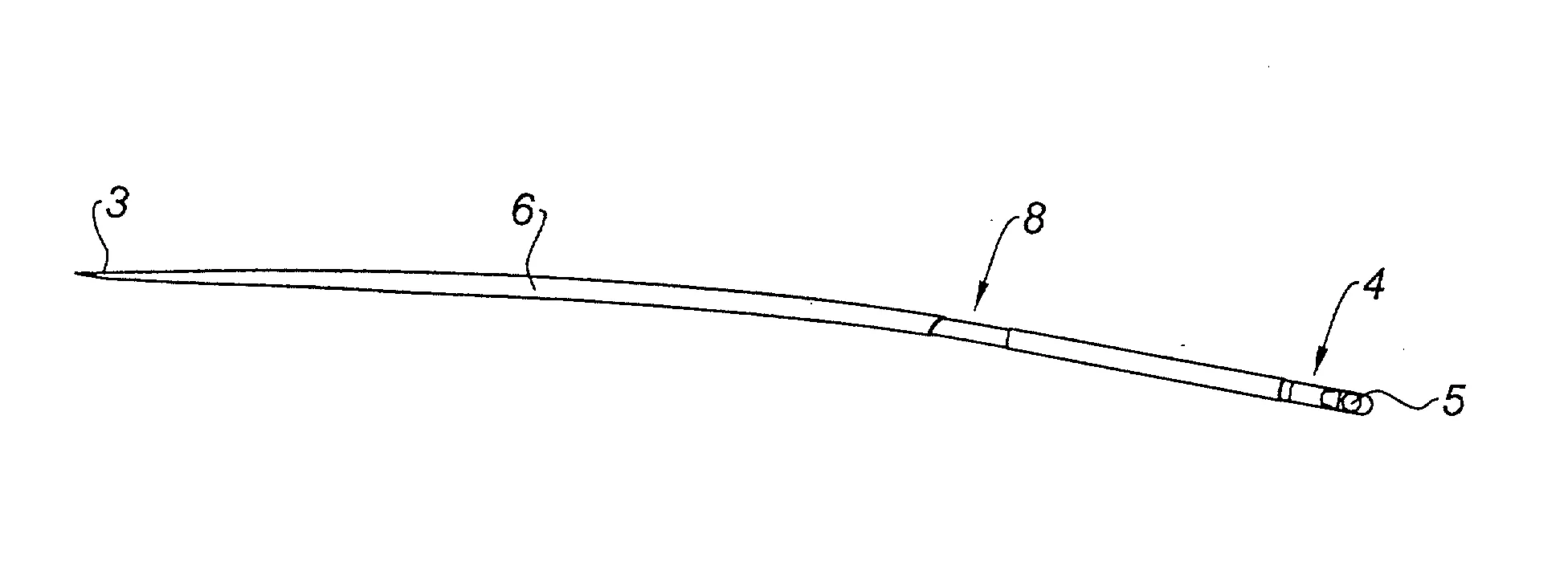 Aiguille de suture pour la reparation chirurgicale d'un tendon rompu