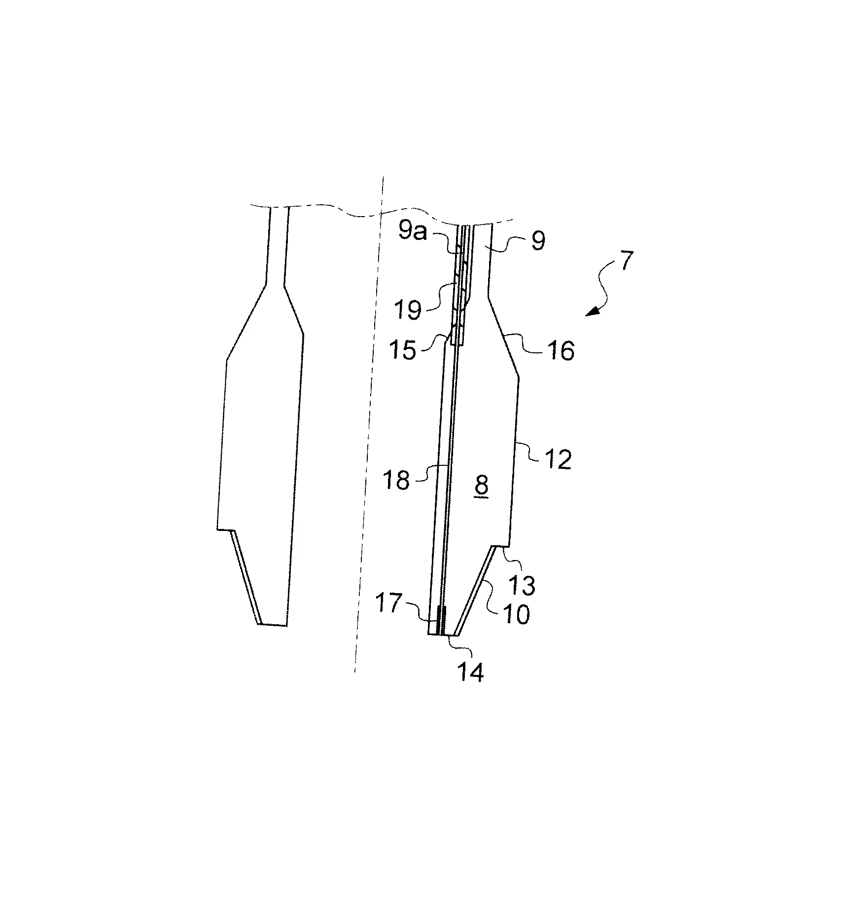 Composant tubulaire de garniture de forage et garniture de forage correspondante