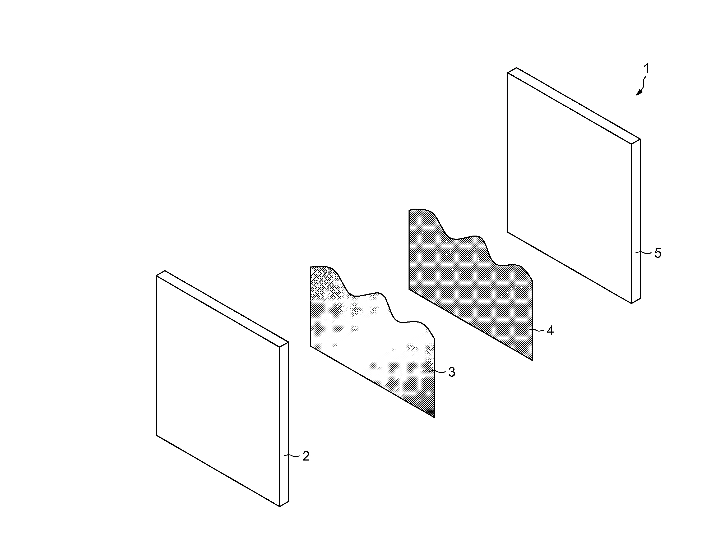 Procede de fabrication d'un miroir a variation de reflexion d'intensite lumineuse