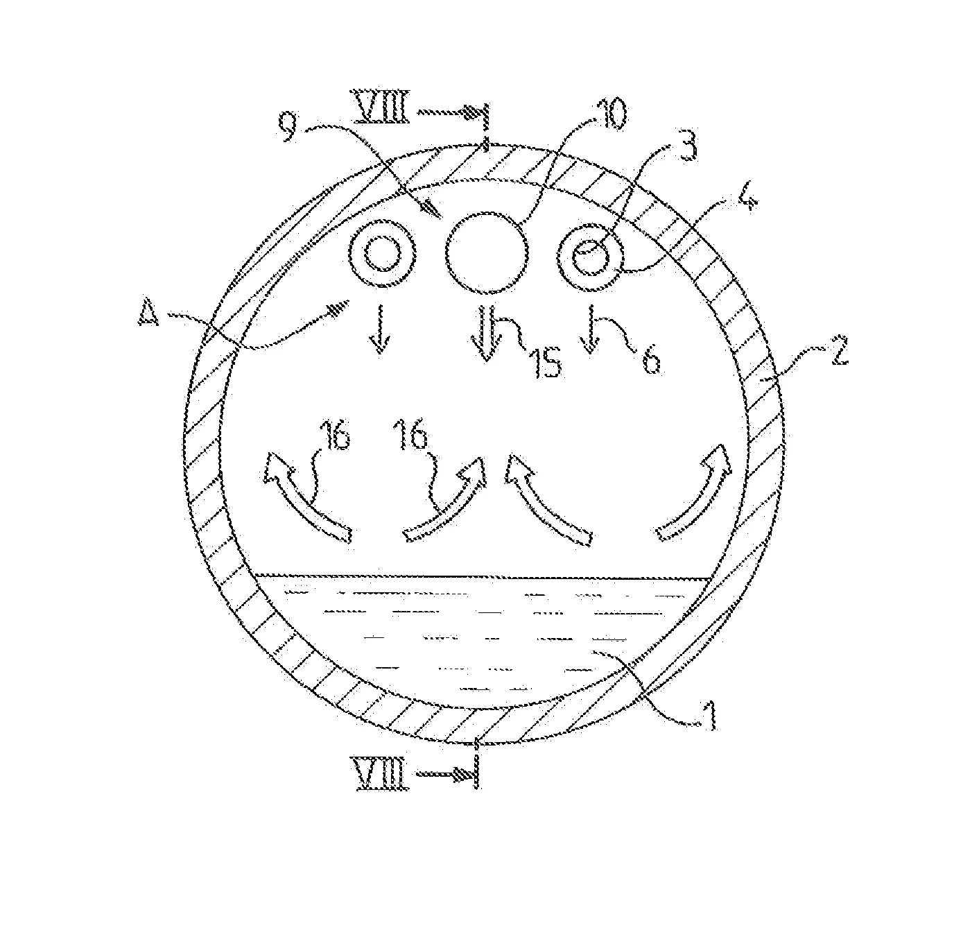 Installation pour extraire de la chaleur d'un effluent circulant dans une conduite, et echangeur de chaleur pour une telle installation.