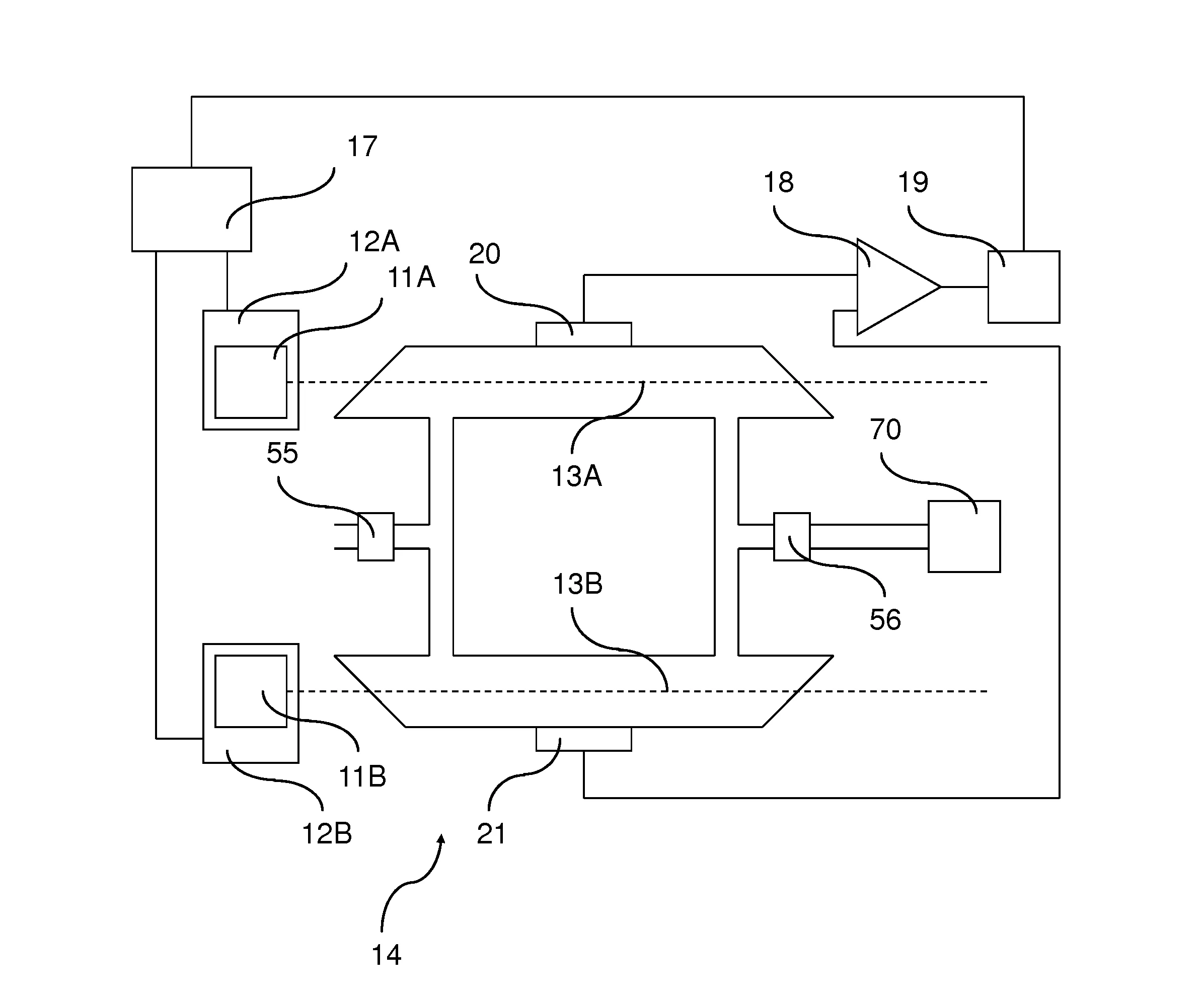 Procede et dispositif de detection de traces de gaz multiples