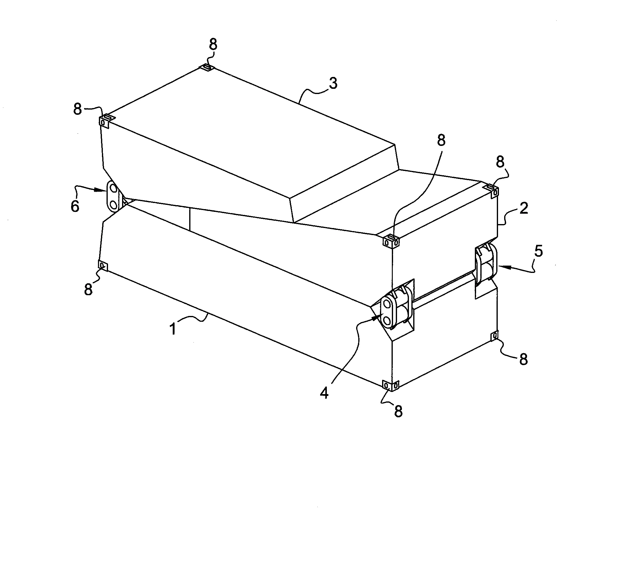 Conteneur transformable