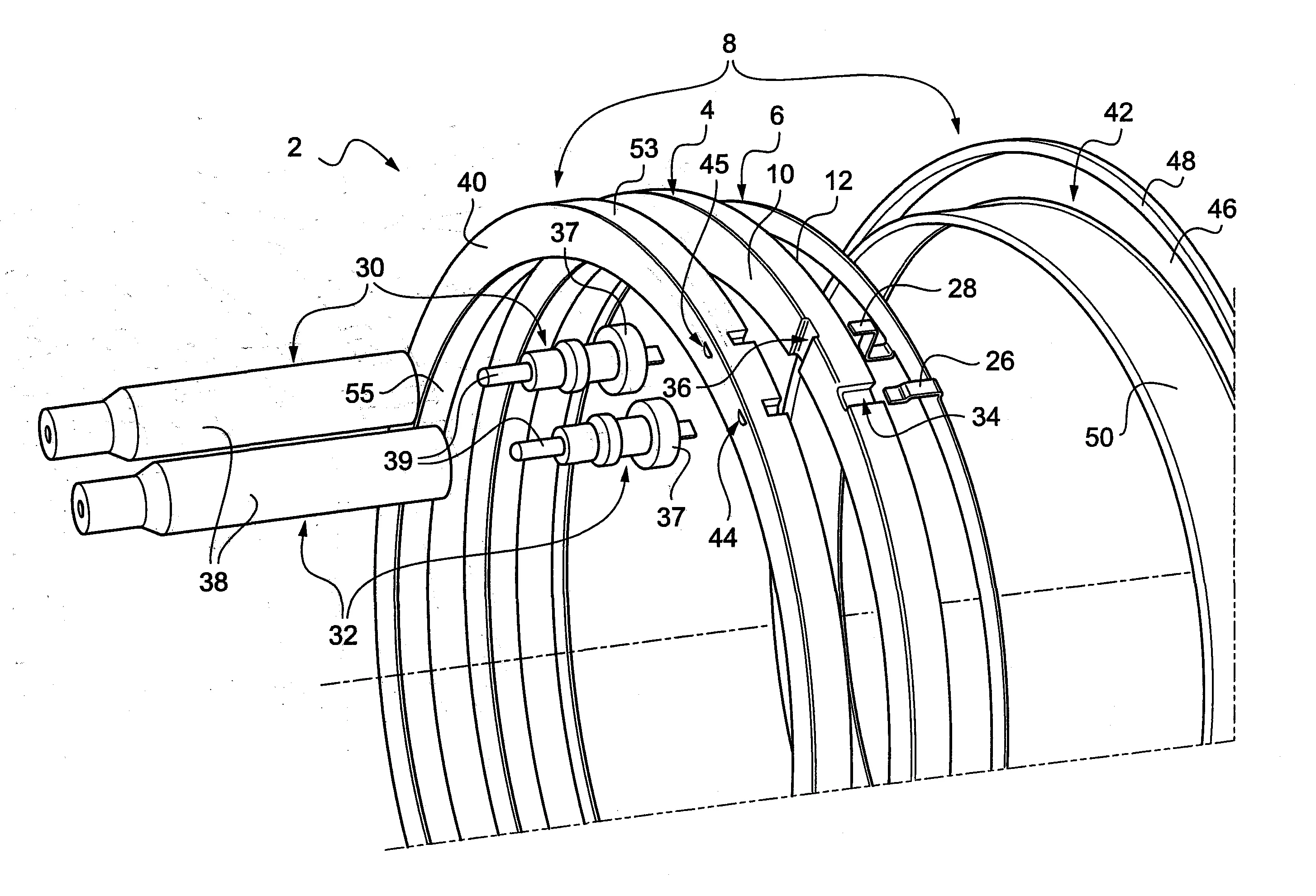 Coupleur electromagnetique ameliore