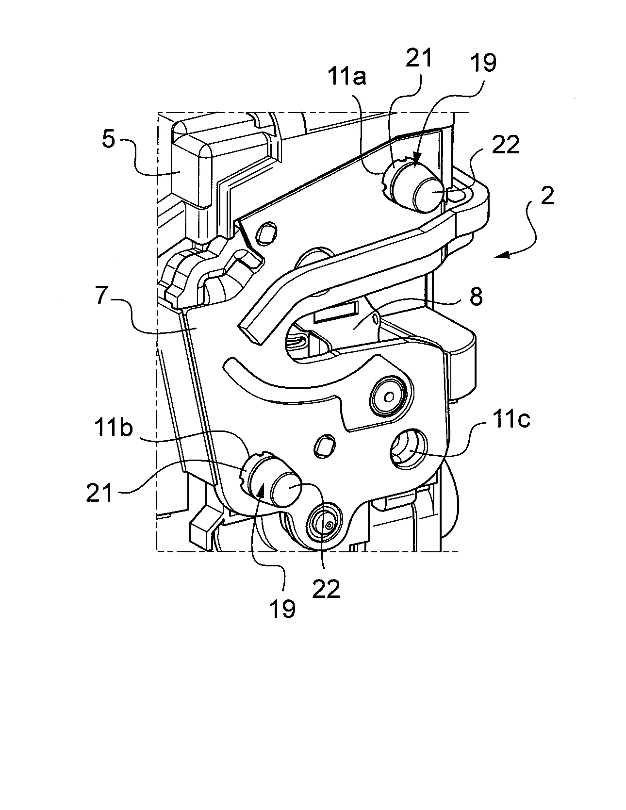 Procede de montage et ensemble de serrure pour ouvrant de vehicule automobile