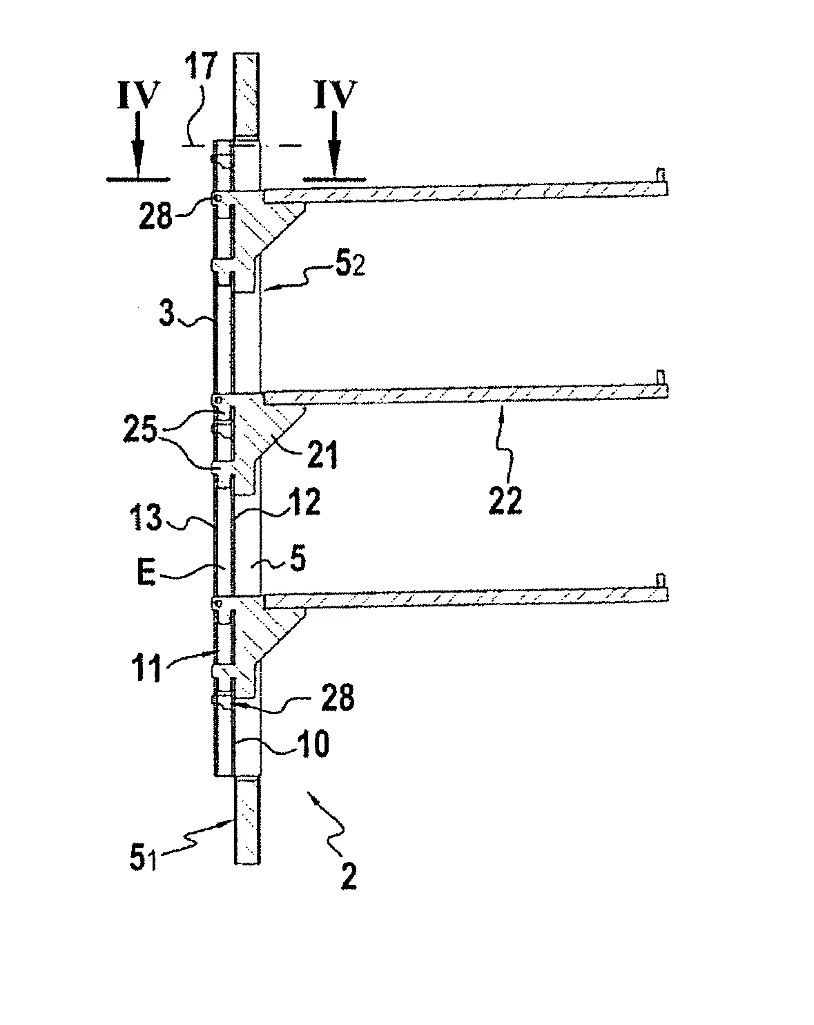 Dispositif de presentation d'articles a l'aide de supports de suspension