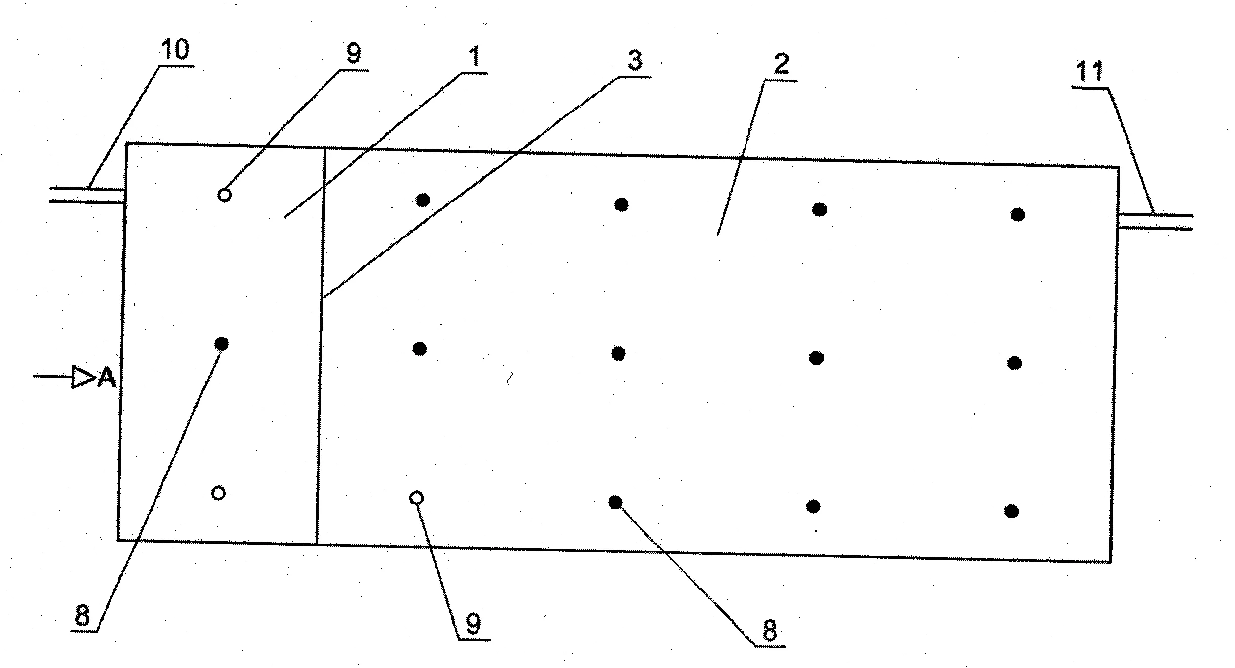 Procede et installation de fermentation principalement anaerobie, continu, multi phases, polysubtrat, en matiere epaisse