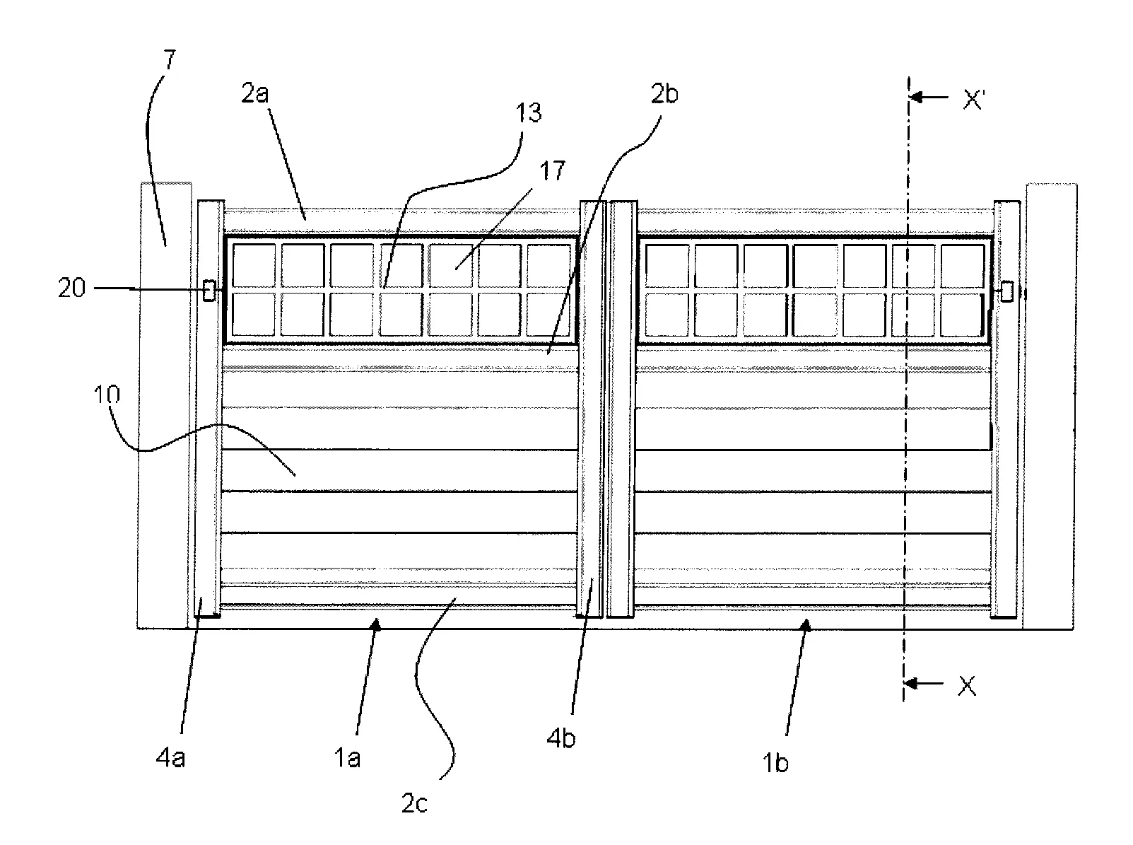 Portail integrant des cellules photovoltaiques