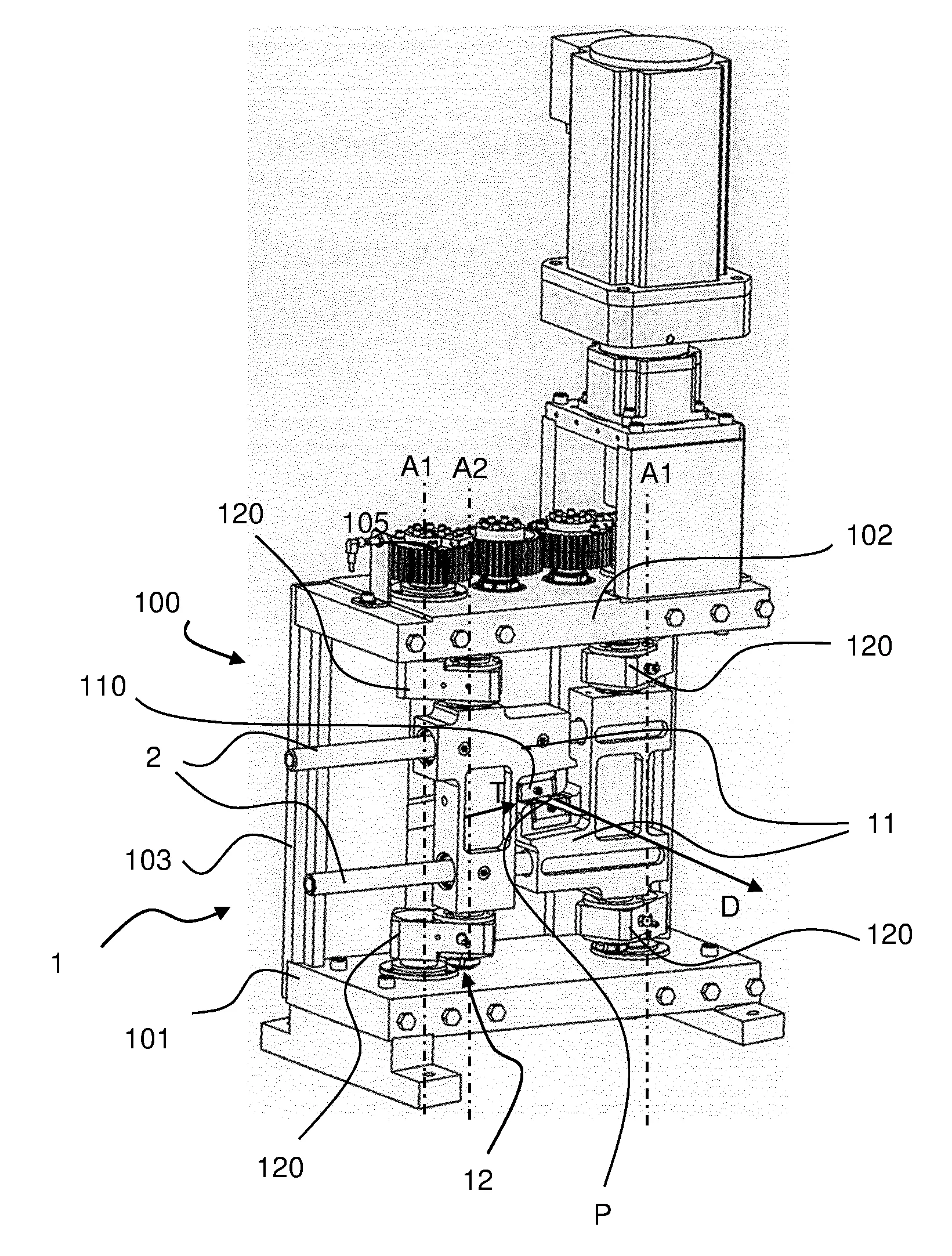 Dispositif de coupe pour couper en troncons successifs une piece longiforme, comprenant au moins un organe de coupe monte sur un bloc rotatif