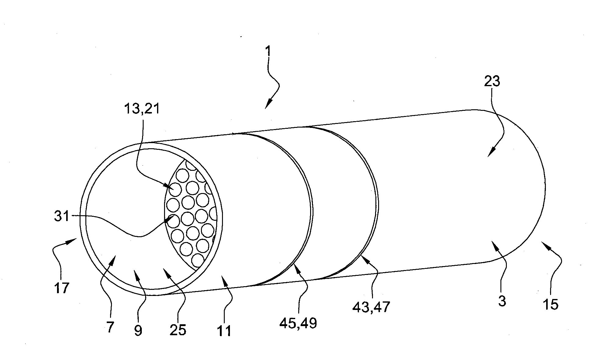 Systeme et dispositif pour la mesure d’un debit d’un flux d’air expire ou inspire