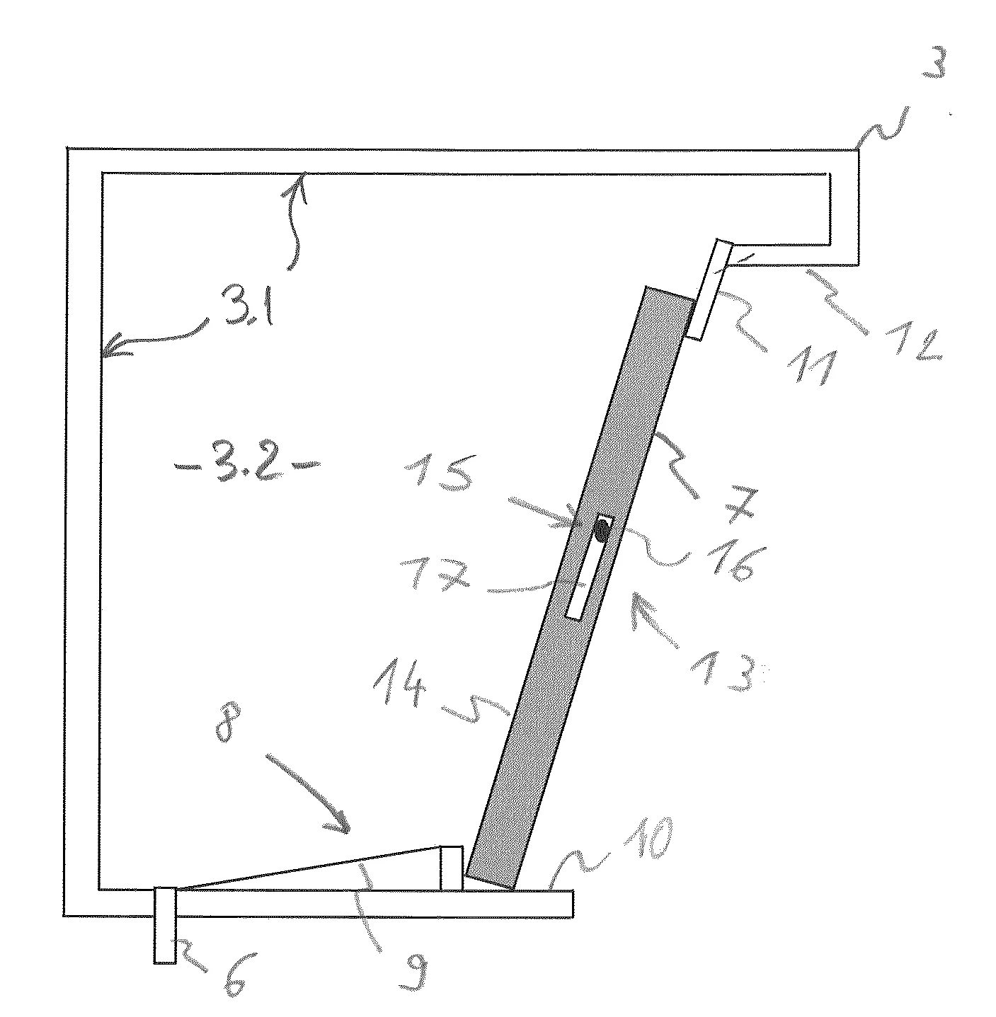 Dispositif de nettoyage et de degraissage et installation de traitement d’air telle qu’une hotte ou un plafond filtrant equipe d’un tel dispositif