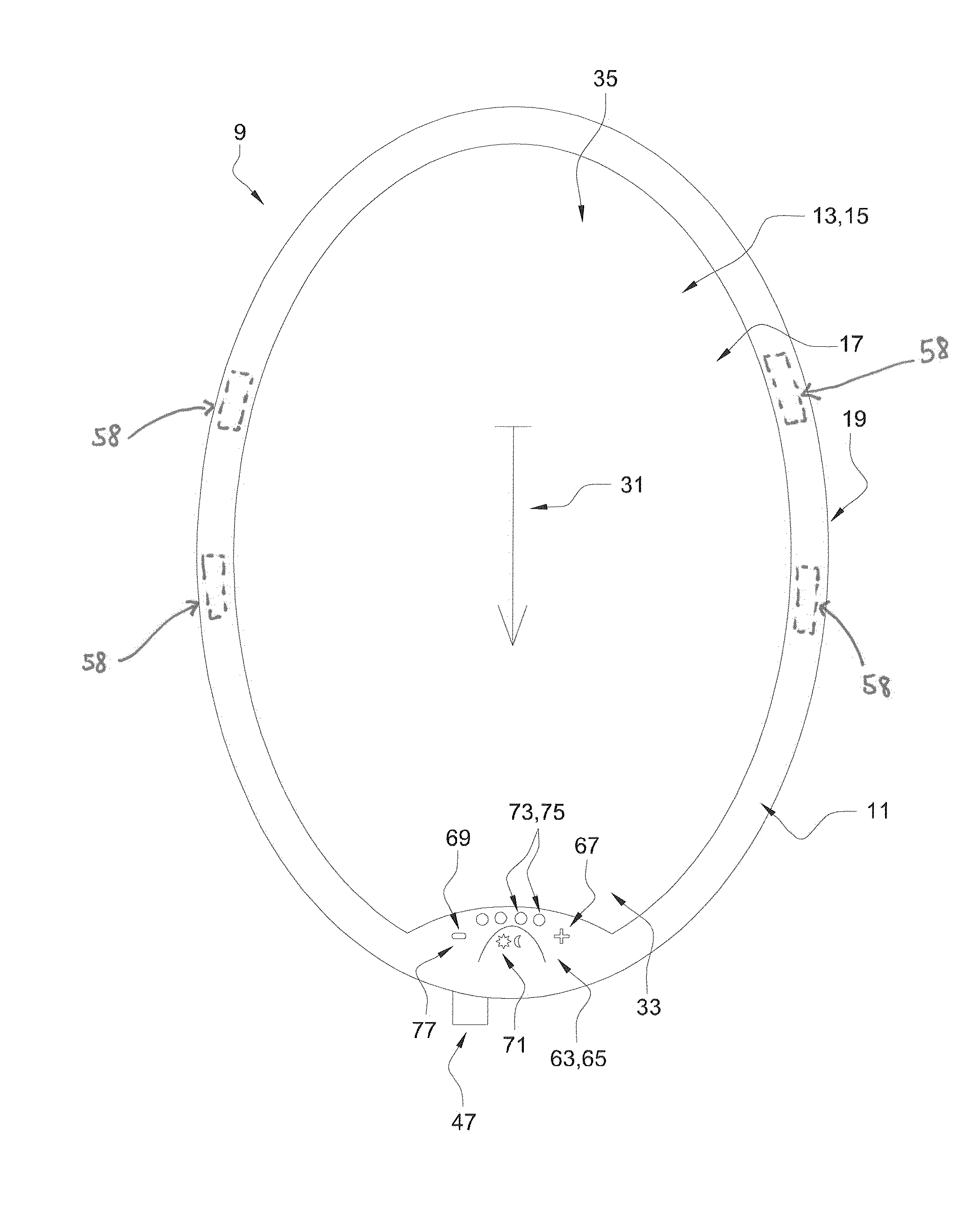 Systeme a panneau translucide