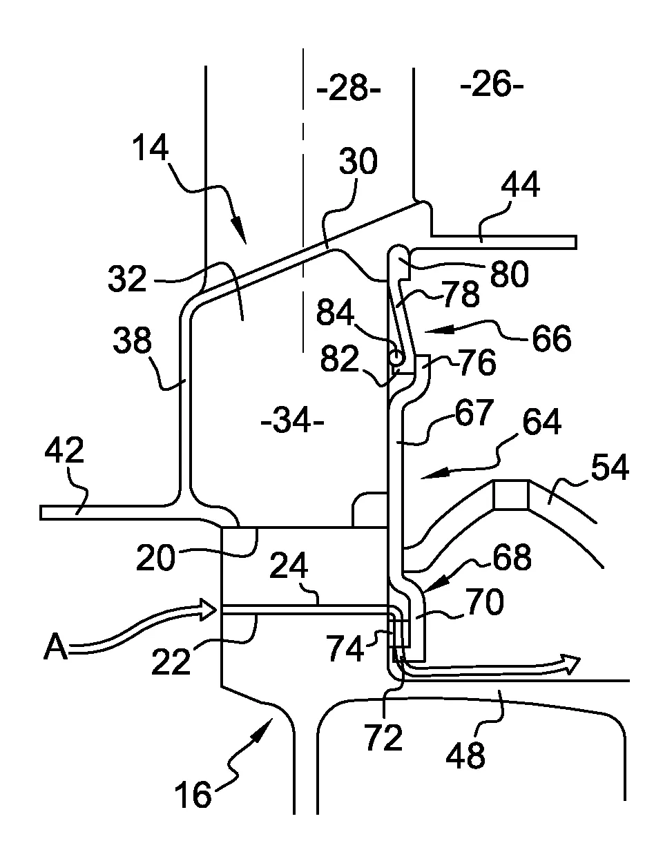 Ensemble rotatif pour turbomachine