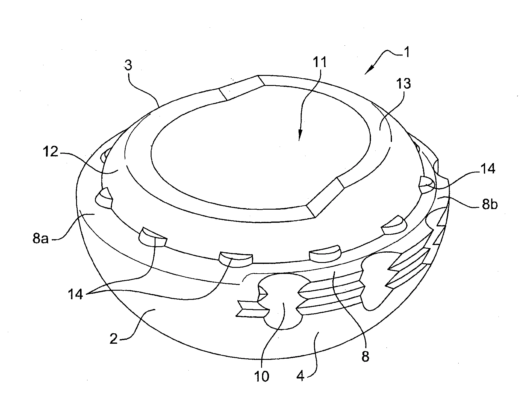 Implant cotyloidien