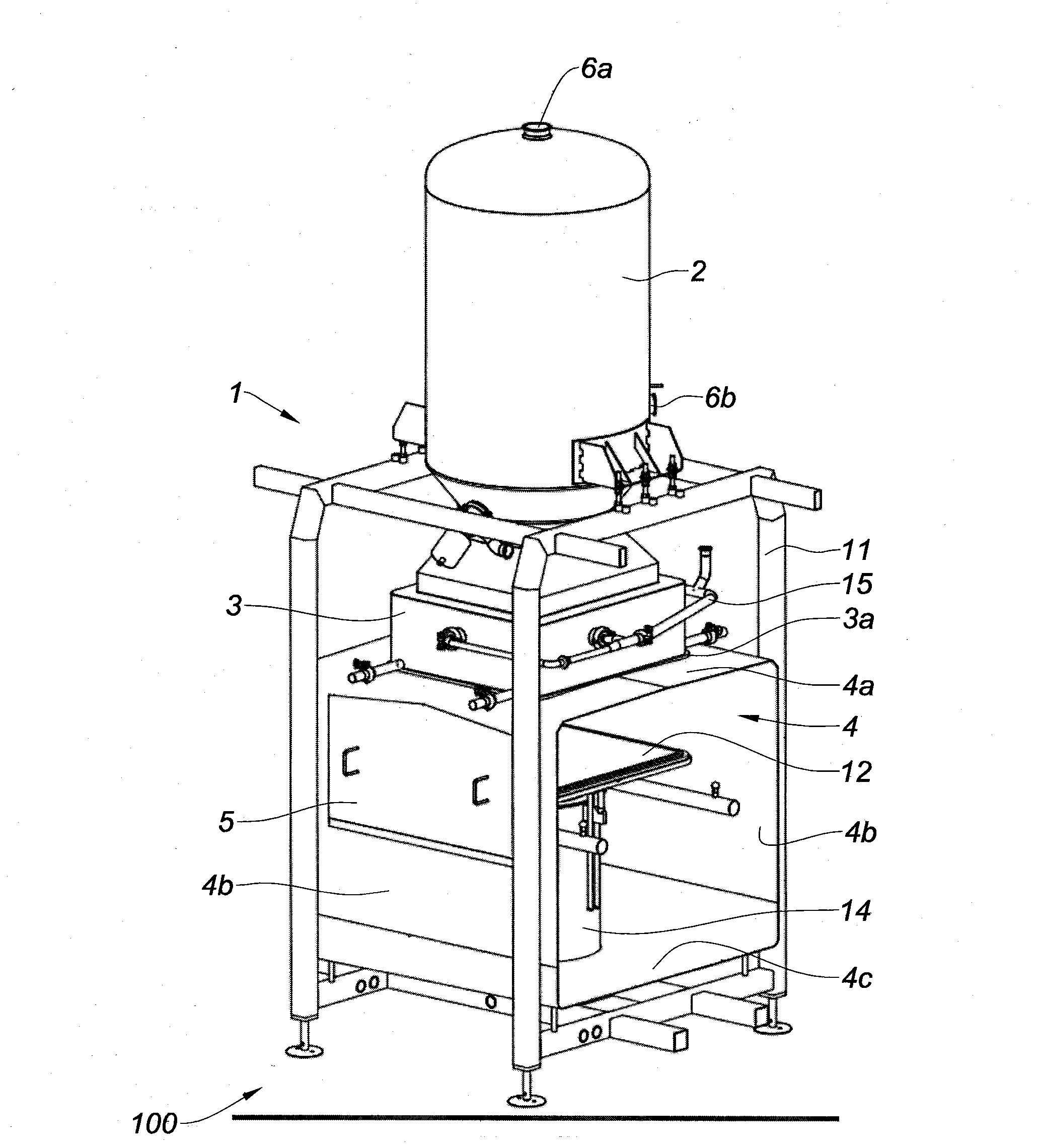 Dispositif de moulage pour fromages a niveau d’hygiene renforce
