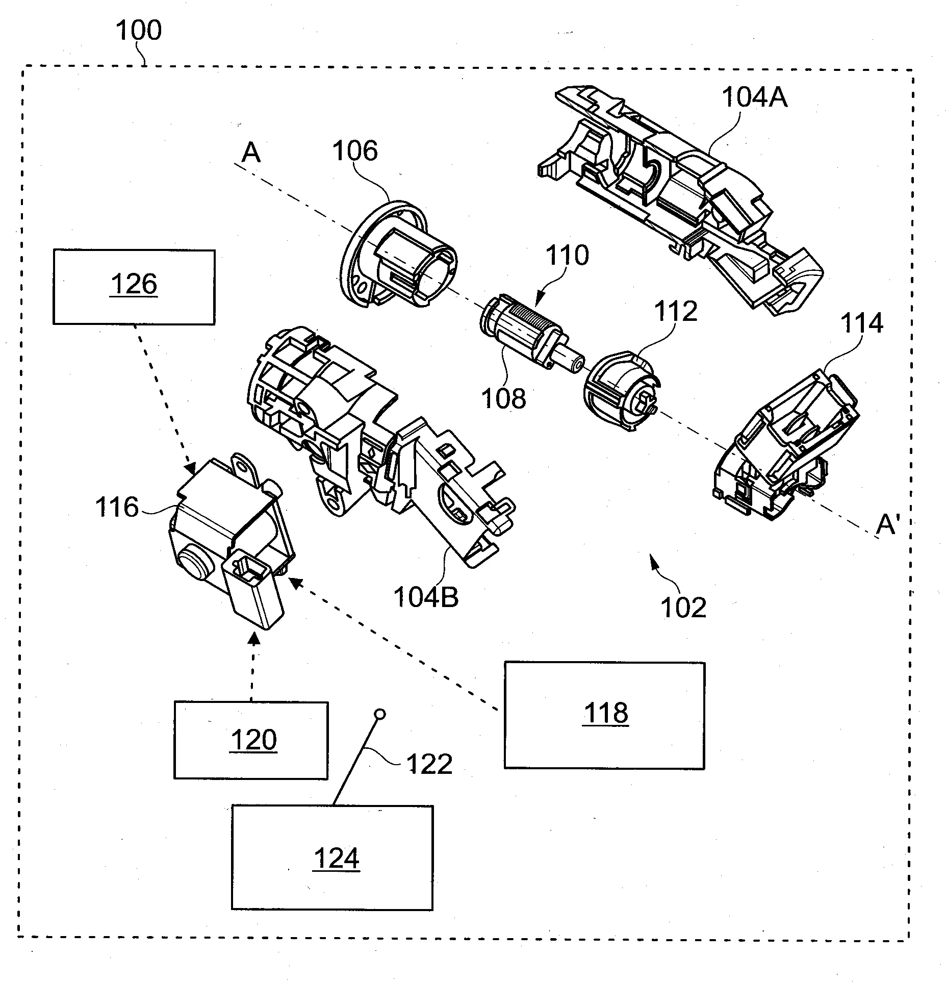 Antivol pour vehicule automobile avec un dispositif de securite contre l'extinction du moteur et vehicule automobile comportant un tel antivol