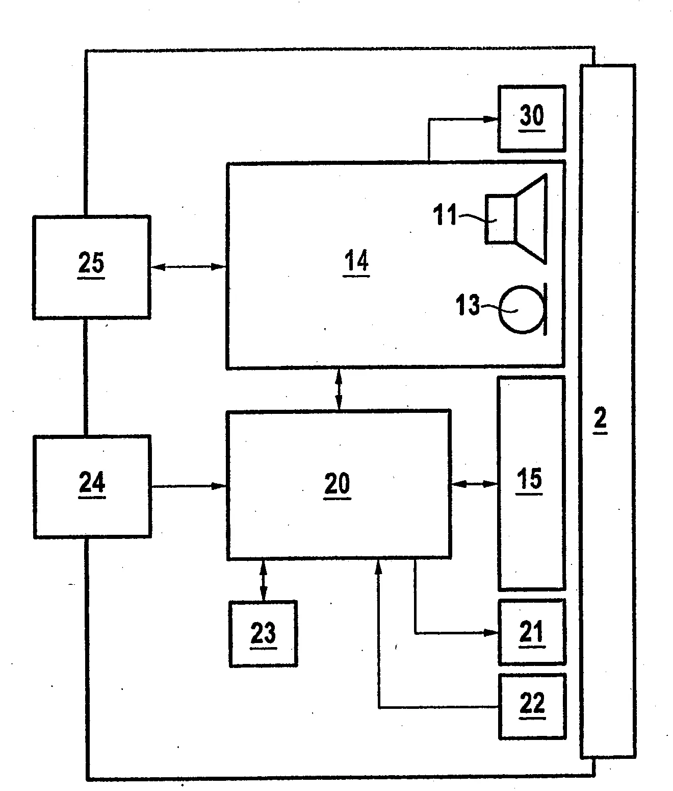 Dispositif formant borne d'appel dit interphone "bluetooth"