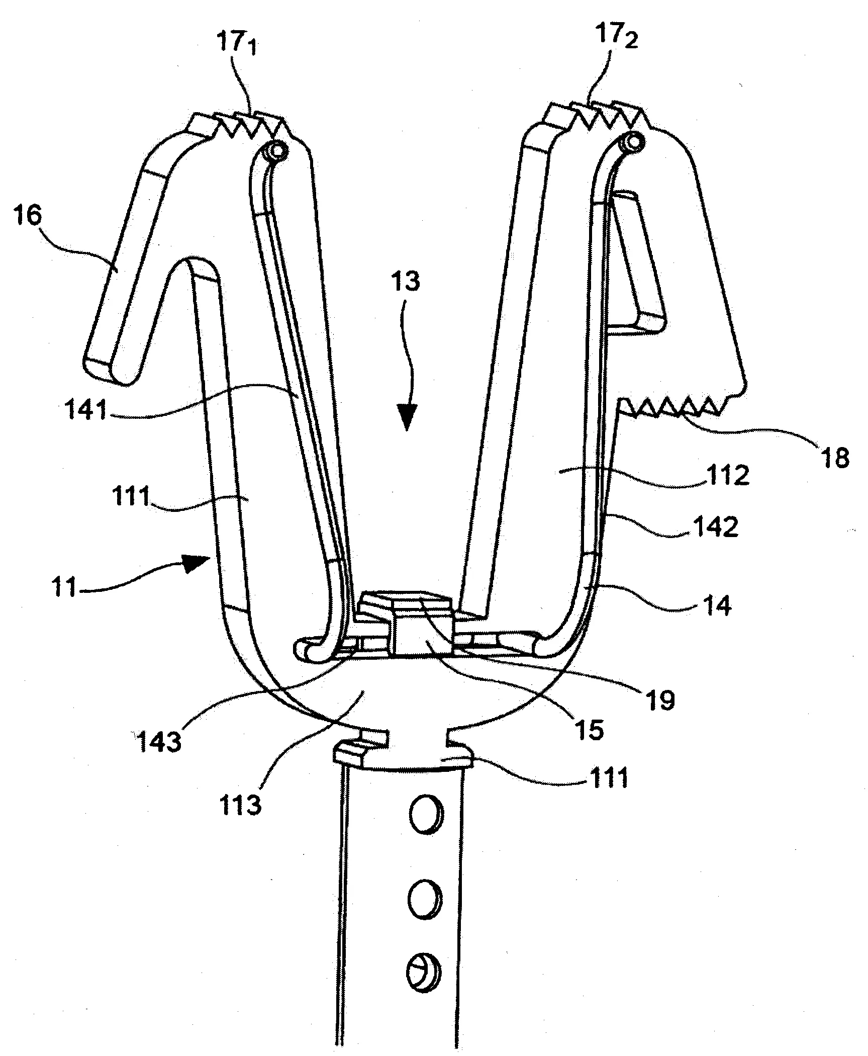 Outil multifonctions pour l'arrimage de charges sur un plateau de remorque