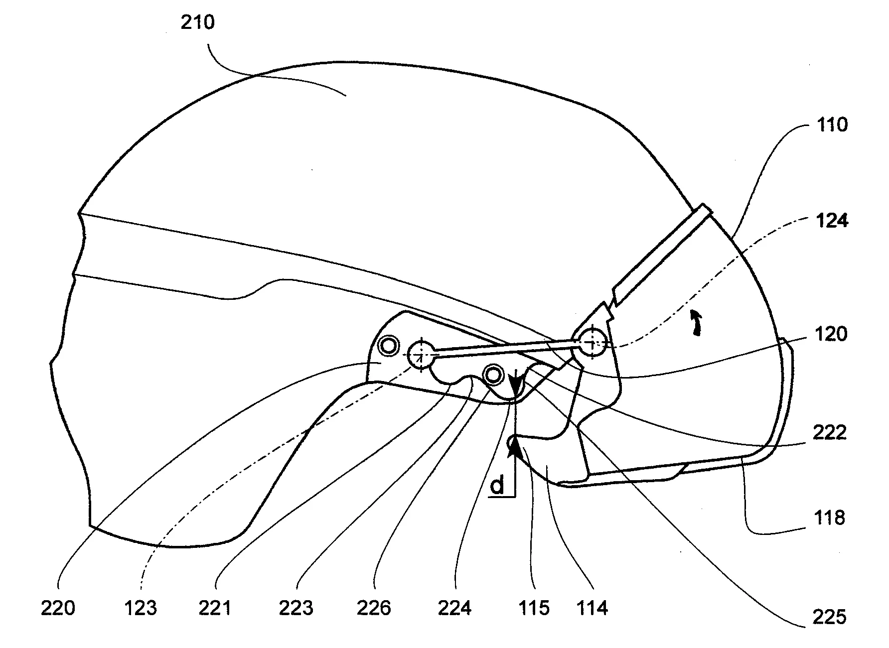 Visiere et casque muni d'une telle visiere
