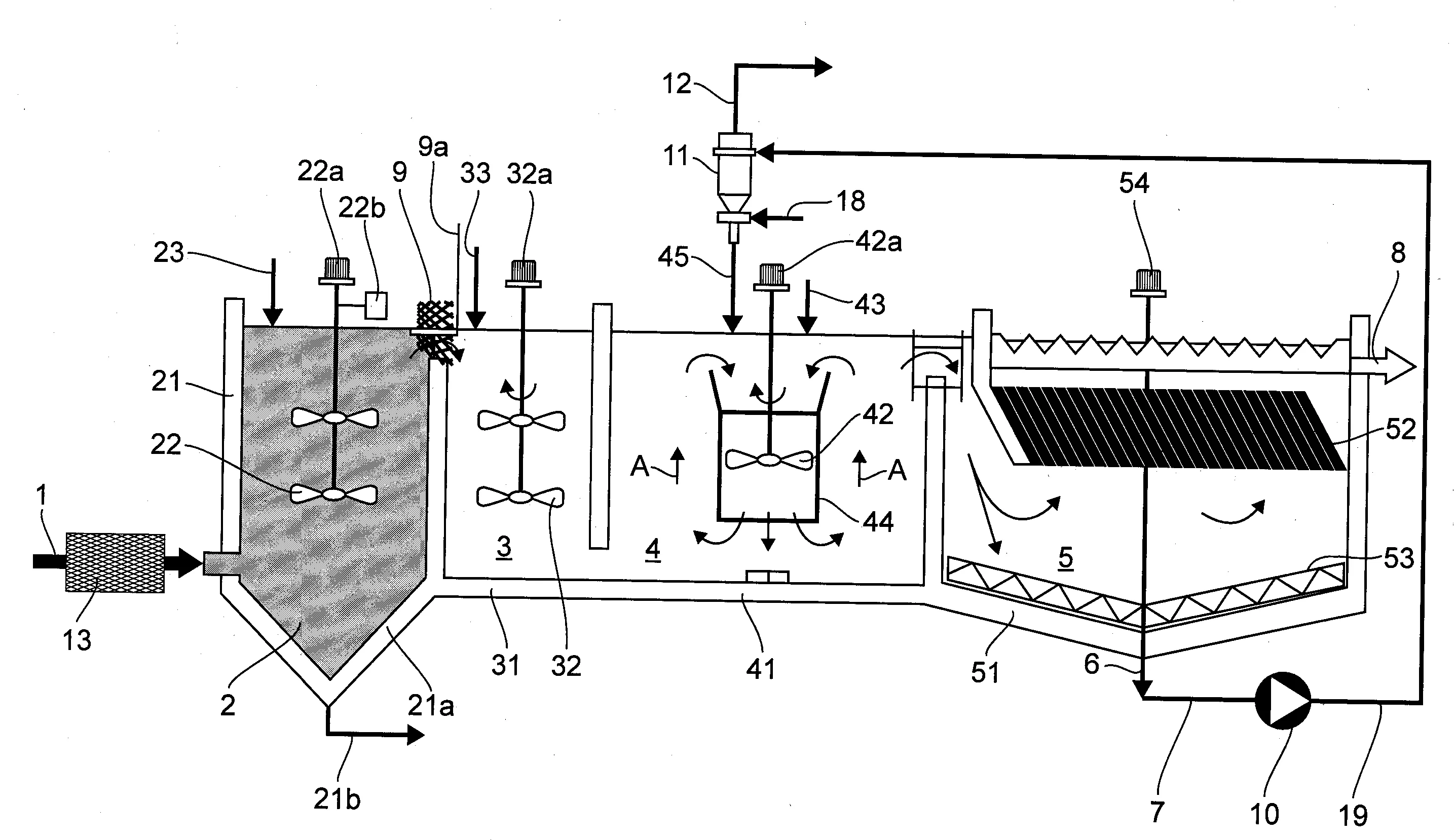 Procede de traitement d'eau par adsorption sur charbon actif et clarification, et installation correspondante.