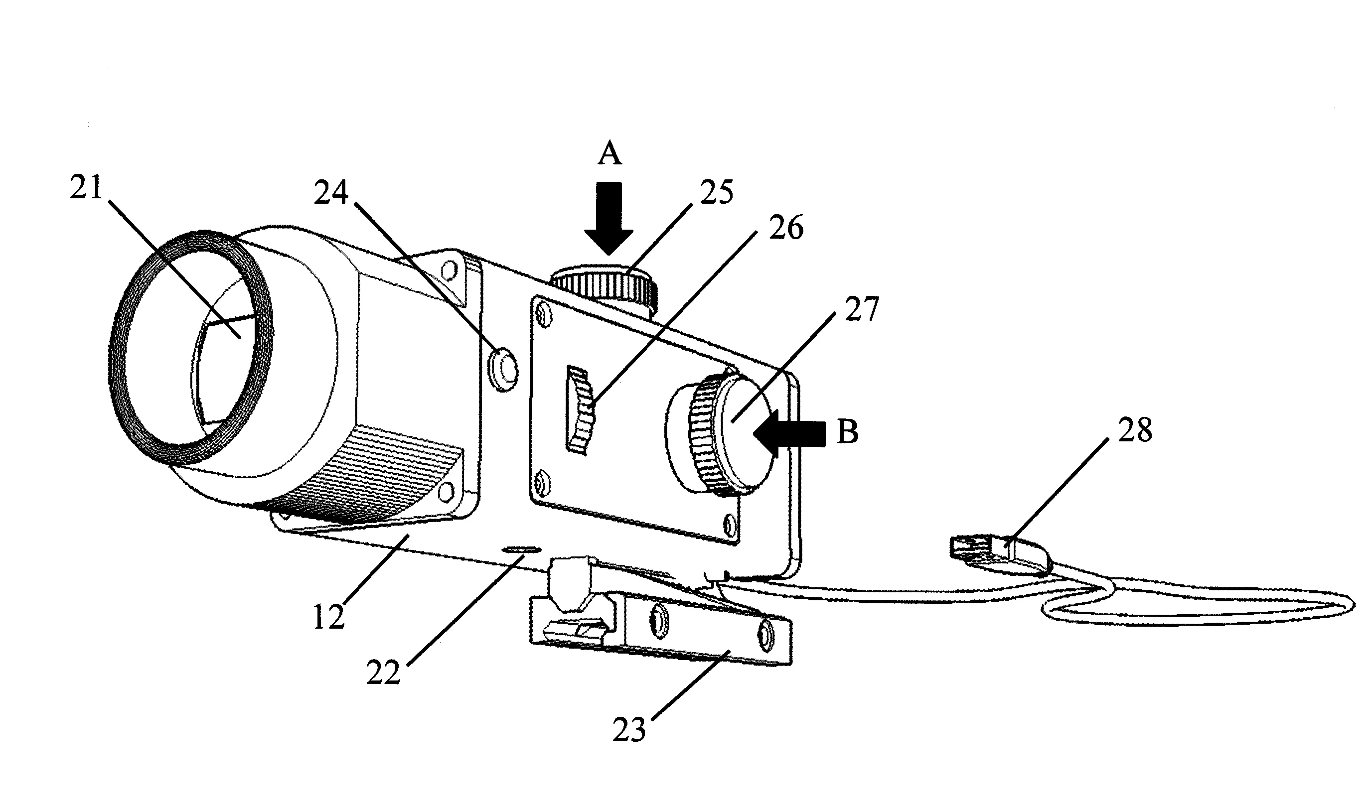 Lunette de simulation de tir