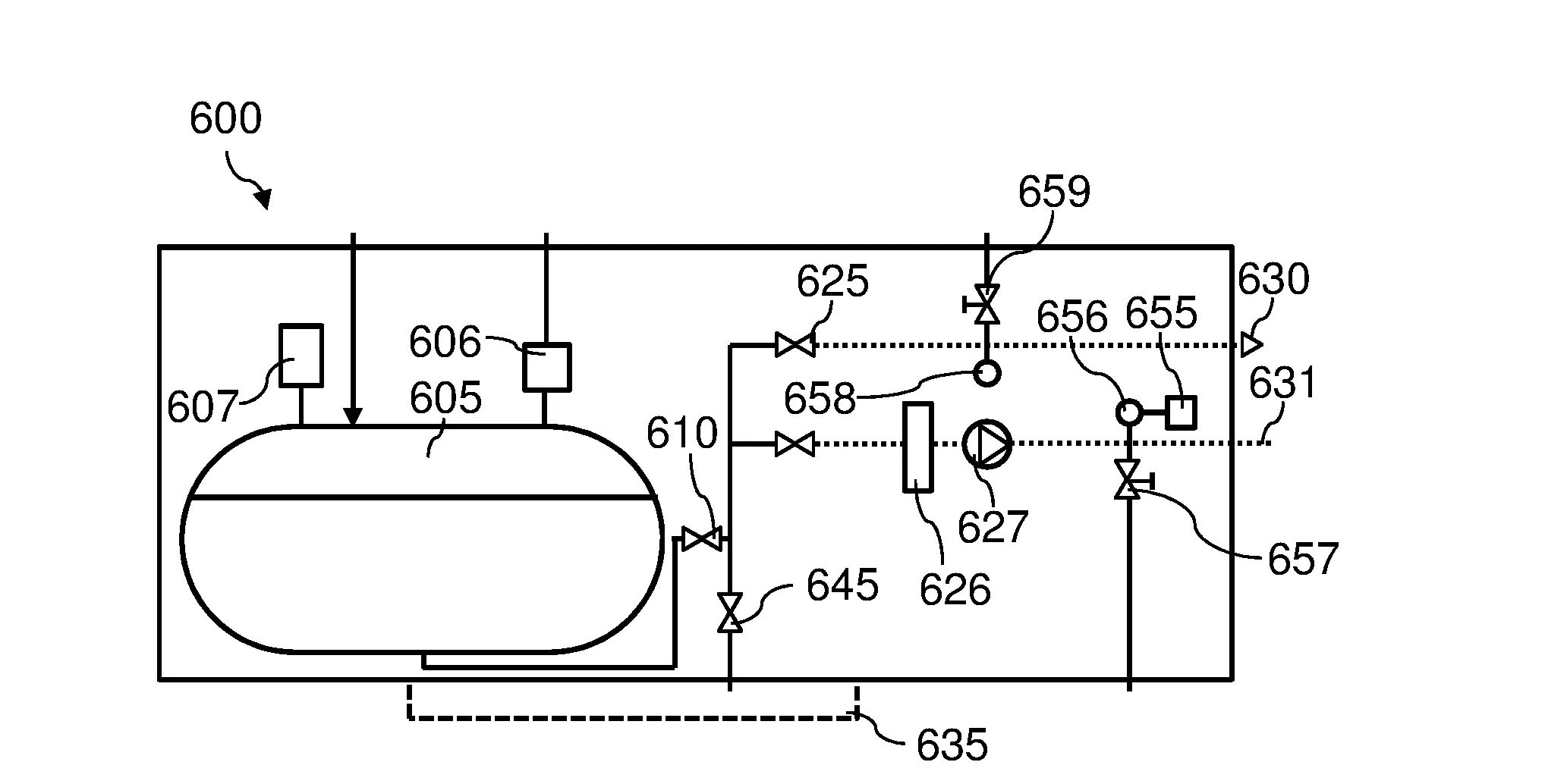 Dispositif amovible d'avitaillement en gaz liquefie pour un vehicule, vehicule et procede de mise en place et de remplacement dudit dispositif