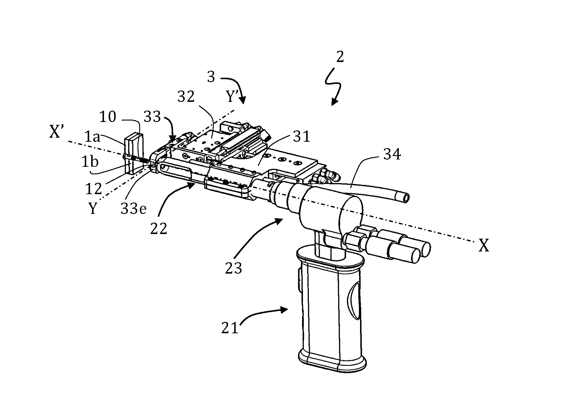 Procede automatise de sertissage de bague et pistolet de mise en oeuvre